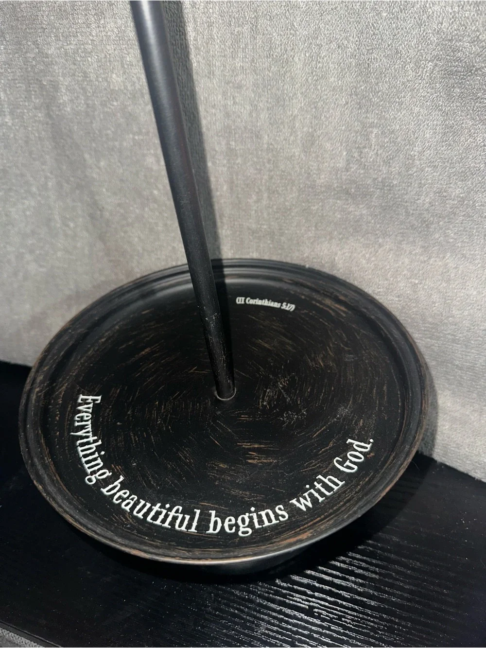 Black Bird Jewelry Tree Stand